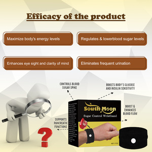 Pulsera para el Control del Azúcar en la Sangre, Gestión de la Glucosa, Cuidado Corporal, Correa de Muñeca para Regular los Niveles de Azúcar en la Sangre, Herramientas para el Cuidado de la Salud - Product Image 3