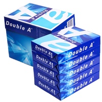Papier Copie Blanc Brillant Format A4 en Gros, Ramette de 5x500 Feuilles, Papier A4 Double A 80 Grammes (210x297mm)