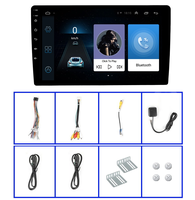 Autoradio universel Hengmao double DIN 9 pouces Android 2DIN avec lecteur DVD, CarPlay, Bluetooth, FM, écran tactile, lecteur vidéo pour voiture