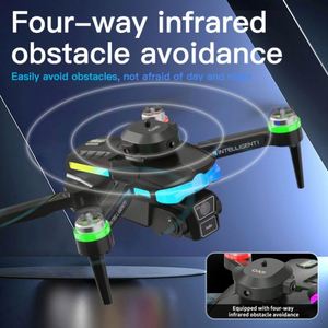 Nouveau mini drone F177 avec deux caméras, évitement d'obstacles, Wifi optique, hélicoptère RC pour débutants, quadricoptère pliable, caméra 48MP - Product Image 5