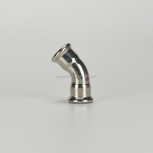 Edelstahl 45-Grad-Winkel Pressfitting <span class=keywords><strong>Mapress</strong></span> 304 - Product Image 2