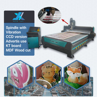 Machine de découpe à broche vibrante CNC JX AUTO pour cuir/tissu/carton ondulé