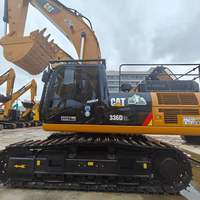 Excavatrice lourde d'occasion Cat 336D2L du Japon, qualité supérieure, faible nombre d'heures, pour la construction et l'exploitation minière, en stock à vendre