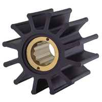 OUDI Sp500/Sp-500 Jabsco 31500-0001 Turbine à 8 pales en laiton poli avec impeller en néoprène pour pompe à eau de mer