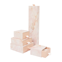 Fabrication de boîtes en carton d'emballage de boîtes à bijoux d'emballage en papier cadeau avec logo personnalisé vente en gros