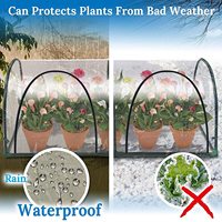 Couverture étanche Portable en fibre de verre, PE, personnalisée, pour l'extérieur, plantes, légumes, Tunnel de jardin, pour serre