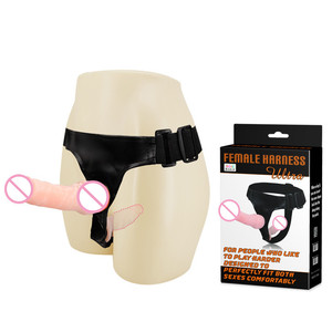 Hete Verkoop Vrouwelijke Masturbatie Broek Realistische Dubbele <span class=keywords><strong>Dildo</strong></span> 'S G Spot Stimulatie Riem Op <span class=keywords><strong>Dildo</strong></span> Voor Lesbische Seks - Product Image 5