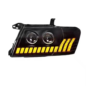 Đèn pha LED Mitsubishi Pajero V73, xi nhan động DRL, thấu kính <span class=keywords><strong>Projector</strong></span> ô tô cho đèn pha V75/V77, tình trạng mới, đèn xe hơi - Product Image 2