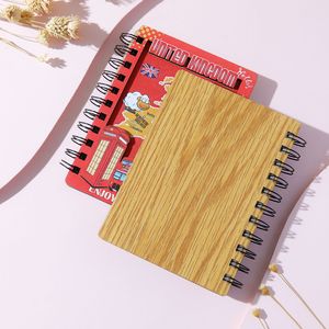 [Personalizado] Nuevo Cuaderno Espiral de Madera con Hojas Sueltas, Sello de Viaje, Recuerdo Cultural Creativo de Turismo, Regalo de Registro de Viaje - Product Image 3