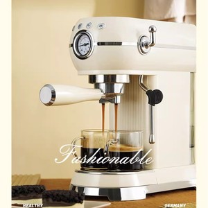 Nouvelle Arrivée Transfrontalière : Machine à Expresso Électrique Rétro 20 bars, Semi-automatique, pour Usage Domestique, Cafetière Italienne - Product Image 3
