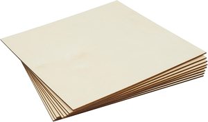 Contreplaqué de <span class=keywords><strong>bouleau</strong></span> 3mm parfait pour les projets <span class=keywords><strong>d</strong></span>'art et <span class=keywords><strong>d</strong></span>'artisanat bricolage <span class=keywords><strong>dessin</strong></span> peinture Laser gravure sur bois ECO cheville en bois poli 8-14% - Product Image 5