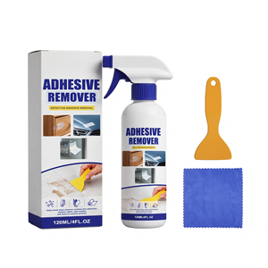 Spray Rimuovi Adesivi Rapido <span class=keywords><strong>per</strong></span> Nastro, Cera e Residui di Colla - Non Lascia Residui - Funziona su Vetro, Vinile, Metallo - Product Image 1