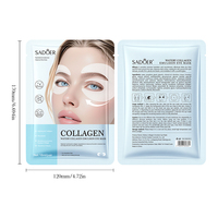 SADOER Nouvelle Emulsion de Collagène Hydratante pour les Yeux 18mL/Paire – Hydrate, Améliore la Flacidez de la Peau, Élimine les Cernes