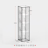 Vitrine de rangement transparente multicouche en acrylique facile à installer pour figurines Lego, modèles de jouets et figurines de collection