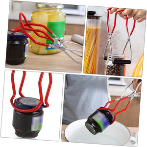Kit de mise en conserve premium <span class=keywords><strong>pour</strong></span> la maison, à une main, avec pince à bocaux et pince de levage <span class=keywords><strong>pour</strong></span> bocaux Mason, produit très vendu - Product Image 4