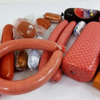 Boyaux à saucisses en plastique OEM avec impression colorée