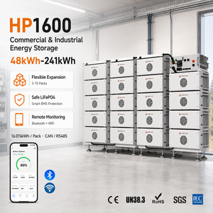 Système de stockage d'énergie C&I haute tension 50kW, batterie 500kWh 100kWh, stock d'usine, alimentation de secours - Product Image 5