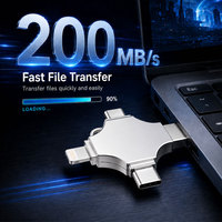 Clé USB Métallique Personnalisée en Gros 2.0 / Clé de Stockage 4 Go 8 Go 16 Go 32 Go 64 Go 128 Go pour Ordinateur