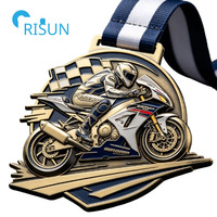 Médailles personnalisées pour motocyclistes, motocross, course, sport, moto, van, motocyclette, motocross, médailles de moto personnalisées