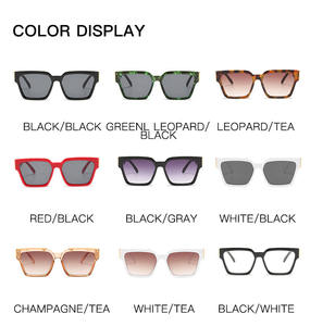 Meilleures ventes Lunettes <span class=keywords><strong>de</strong></span> soleil surdimensionnées à grand cadre pour femmes et hommes 2020 - Product Image 6