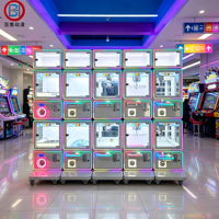 BH Nouvelle Machine à Jouets en Acrylique Flexible et Personnalisable avec Lumières Clignotantes 110/220V pour Magasins, Centres Commerciaux et Parcs d'Attractions