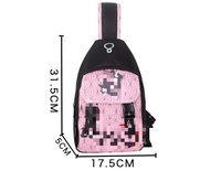Bolsa de Hombro Cruzada de Anime Japonés con 7 Estilos Variados de Nezuko, Zenitsu, Uchiha, Itachi, Bolsa de Hombro Personalizada para Mujer, Bolsas para Teléfono