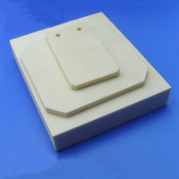 Plaque de revêtement réfractaire en céramique d'alumine Al2O3, panneau isolant haute température, haute résistance à l'usure pour équipement de four