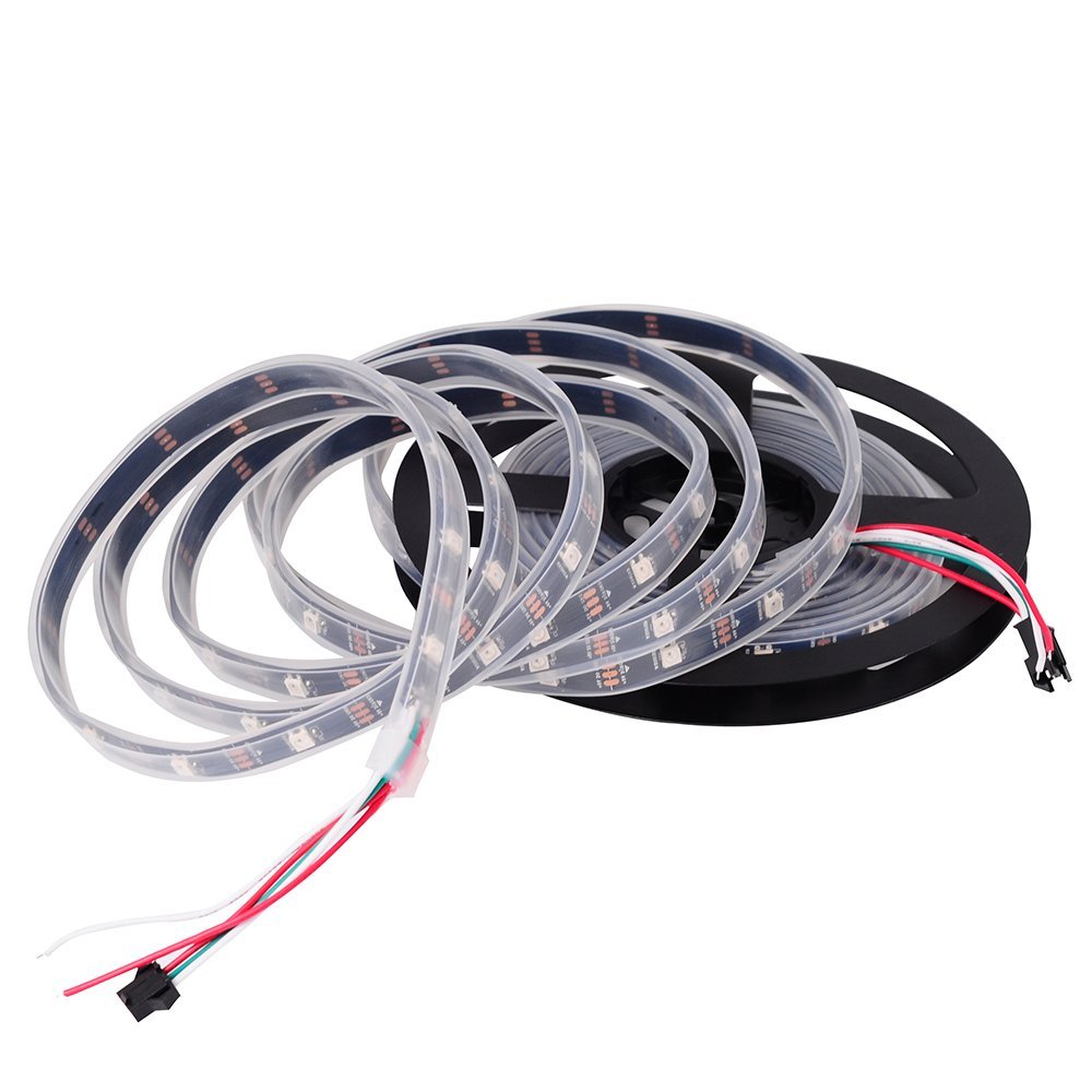 WS2812B 5050 RGB LED Strip Light - Individually Addressable Smart Pixel Light | Allledlight Brand