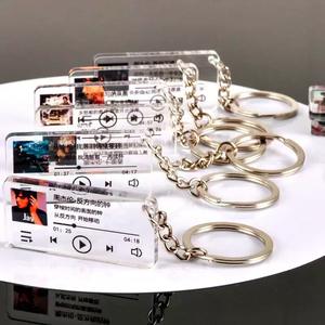 Llavero <span class=keywords><strong>de</strong></span> acrílico con letras <span class=keywords><strong>de</strong></span> música-Youth Era Group Idol Celebrity Merchandise llavero personalizado colgante fiesta <span class=keywords><strong>de</strong></span> cumpleaños pequeño regalo - Product Image 1