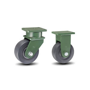 8 Zoll <span class=keywords><strong>10</strong></span> Zoll Super starke Tragfähigkeit <span class=keywords><strong>10</strong></span> Tonnen Nylon Super Heavy Duty Rollen für große Industrie anlagen - Product Image 1