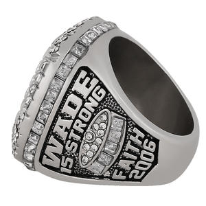 Anillos de Campeonato de la <span class=keywords><strong>NBA</strong></span> de Miami Heat de 2006 de <span class=keywords><strong>Lebron</strong></span> <span class=keywords><strong>James</strong></span>, Joyería Retro Vintage al por Mayor, Anillo de Campeones Deportivos Personalizado de Alta Calidad - Product Image 3