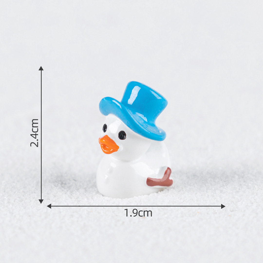 3 # Pato muñeco de nieve