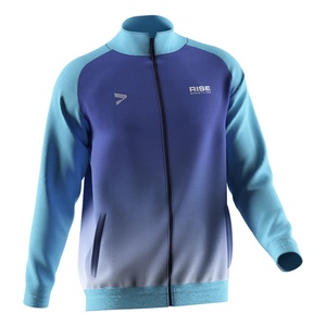 Veste de sport décontractée pour hommes, style lutte, avec fermeture éclair intégrale, en sublimation, pour la mode et le sport - Product Image 3