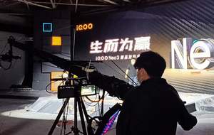 Support de prise de vue en studio de charge utile 25kg avec grue de caméra de diffusion d'application de <span class=keywords><strong>film</strong></span> à <span class=keywords><strong>4</strong></span> roues - Product Image 2