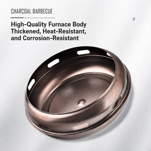 Griglia <span class=keywords><strong>BBQ</strong></span> Coreana Rotonda in Ghisa da 380mm, Fornello da Tavolo per Barbecue a Carbone, per Uso Commerciale e Domestico - Product Image 3