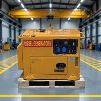 Superleiser Diesel-Stromerzeuger für den Heimgebrauch Tragbarer Notstrom-Dieselgenerator mit Autostart