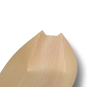 Plateau en bois naturel de 11 cm, de luxe, écologique et alimentairelement sûr, pour desserts et accompagnements - Product Image 4