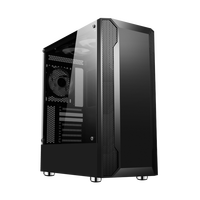 Casing Gaming SAMA Led Bergaris Atx, Casing Gaming Komputer Kontrak Pc Gabinete