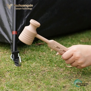 Plastic Mallet Outdoor Camping <b>Tent</b> Hammer With Ergonomic Handle For Ground Pegs And <b>Canopy</b> Setup All Seasons Use - Product Image 5