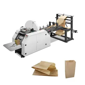 Automático economía tipo de alimentos bolsa de papel que hace la máquina con precio de fábrica