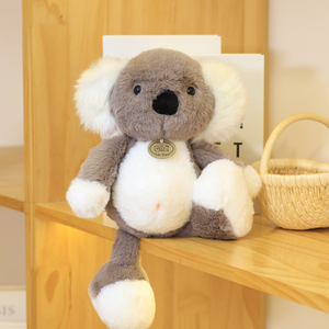 Tùy Chỉnh Kawaii Rừng Thú Nhồi Bông Đồ Chơi Sang Trọng Koala Voi Khỉ Sư Tử Ếch plushtoy Món Quà Sinh Nhật - Product Image 3