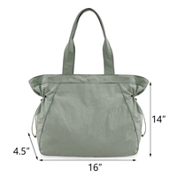 Sac fourre-tout tendance en nylon pour femme, léger, élégant, idéal pour le yoga, nouveaux sacs à main en gros