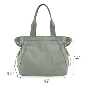 <span class=keywords><strong>Sac</strong></span> fourre-tout tendance en nylon <span class=keywords><strong>pour</strong></span> femme, léger, élégant, idéal <span class=keywords><strong>pour</strong></span> le yoga, nouveaux sacs à <span class=keywords><strong>main</strong></span> en gros - Product Image 6