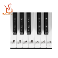 Clavier électronique HUASHENG 61 touches avec éclairage, écran LCD et support de microphone pour débutants et enfants