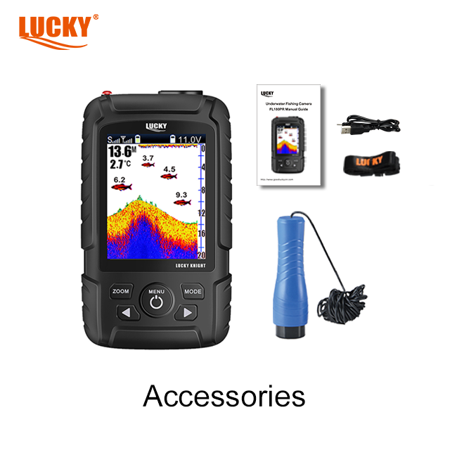 Lucky Fish Finder Ff718licd-Ice Side Scan Sonar with Optical Format Lucky Fish Finder Ff718licd-Ice Side Scan Sonar with Optical Format