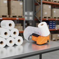 Máquina de Cojines de Aire Automática, Fácil de Usar, Rentable, para Bolsas de Aire, Tubos y Película de Burbujas