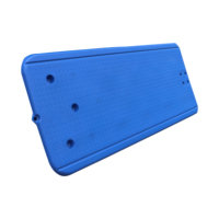 Bateau à fond plat en PE, résistant aux UV, épaissi, étanche et durable, pour pisciculture en eau douce, 3m, personnalisable, vente en gros