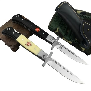 Navaja de Bolsillo Personalizada de Alta Calidad, Fabricada en Rusia, con Hoja de Acero 440C, Plegable, para Camping y Caza - Product Image 1