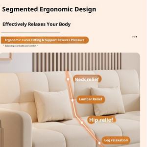Sofá <span class=keywords><strong>Cama</strong></span> Seccional Moderno para Salón, Esencial para la Comodidad y Relajación en el Hogar, Sillones Plegables para el Tiempo Libre, Muebles de Salón - Product Image 3