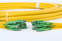 Kabel Patch Cord DEKAM SC UPC LC APC FTTH Drop Cable 1 Core SM Fiber Optik Pigtail untuk Filipina